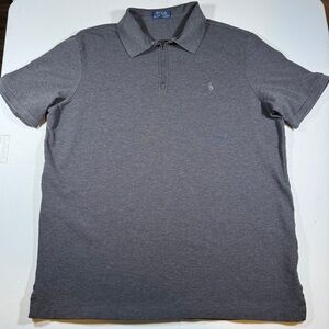 Polo by Ralph Lauren Gray Men's Shirt large